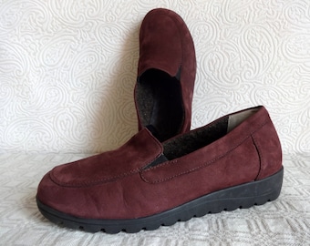 Dark Purple DANSKO Suede Shoes Scarpe calde Scarpe da donna Scarpe pigre Everyday Scarpe comode Scarpe in pelle Scarpe piccola piattaforma Scarpe