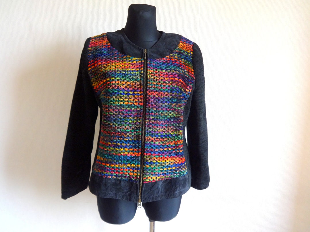 Kvinnors Klassisk Blazer Mjuk Blandningstyg med Sidofickor