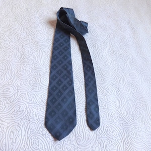 Vintage Marja Kurki Silk Neck Tie Gray Men&#39;s Suit Neck Tie Finnish Designer Neck Tie Pure Silk Men&#39;s Accessory