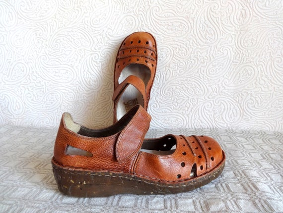 rieker leather sandals