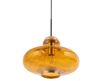 Murano Pendant Light by Doria, Germany, 1970s