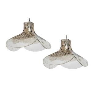 Murano Glass Chandelier designed by Carlo Nason from Kalmar - Model: Quartett, Germany, 1960s