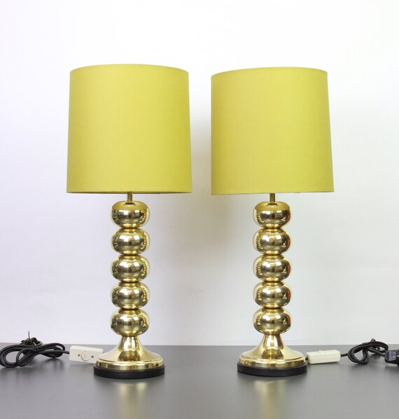 small brass table lamps