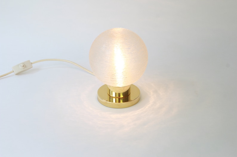 1970s Pair of vintage small Table lamps by Doria Germany