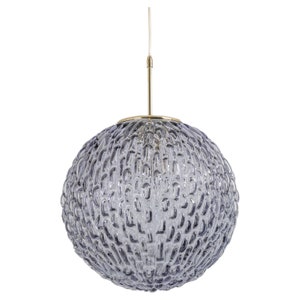 Large Bubble Glass Pendant by Limburg, Germany, 1970s