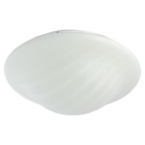 Stunning Glass Flushmount by Peill & Putzler, Germany, 1970s