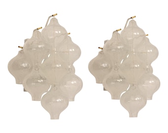 1 of 2 Pair of Kalmar 'Tulipan' Sconces Wall Lights, Austria, 1970s