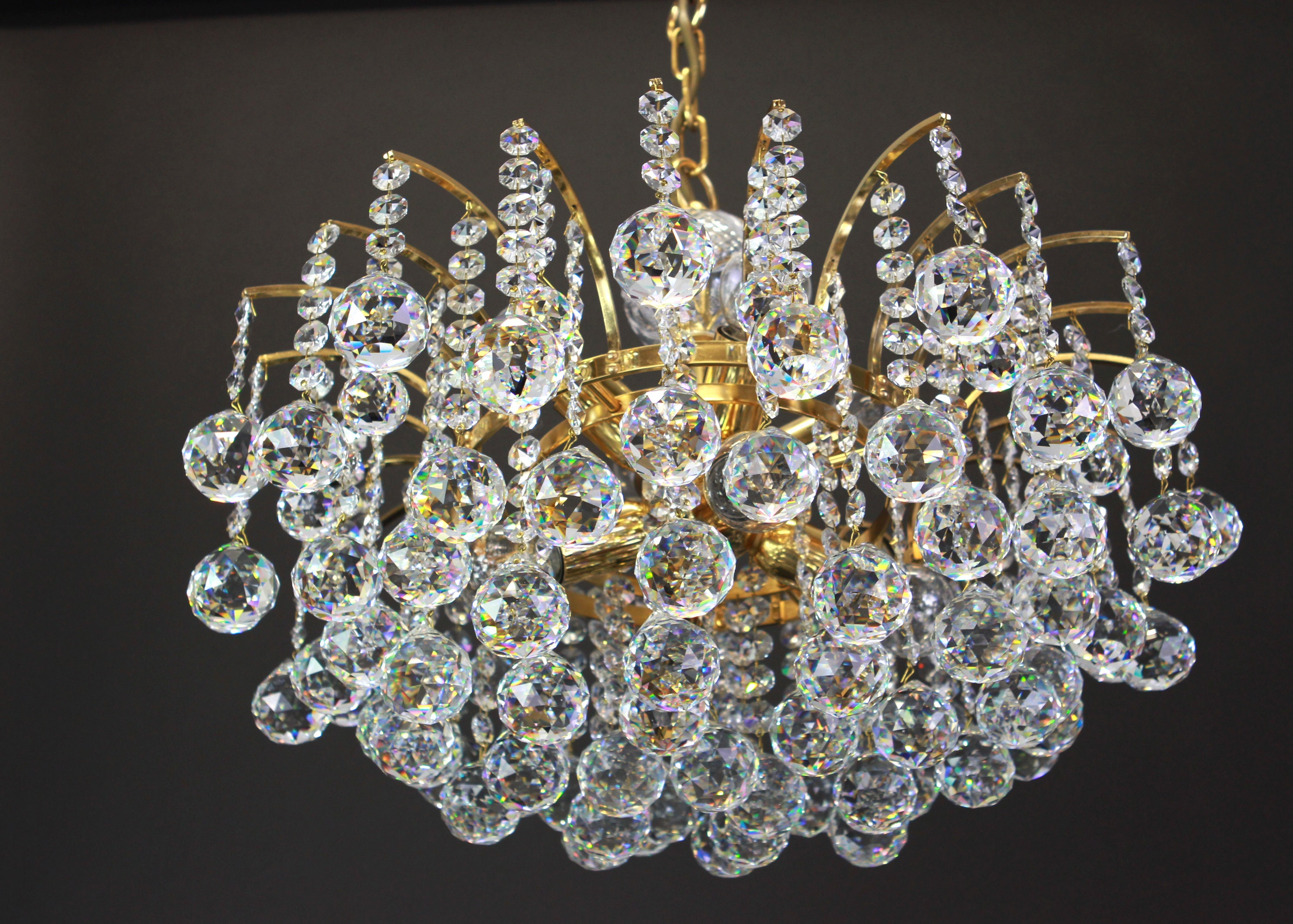 Crystal ball chandelier online