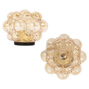 Bubble Glass Flushmount by Helena Tynell, Limburg, Germany, 1970s