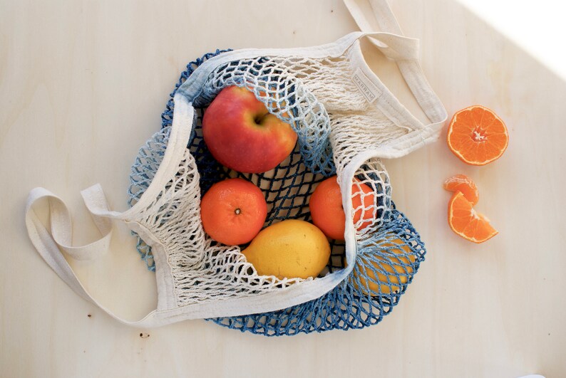 String Net Bag Bag/eco Friendly Mesh Bag/crochet Market Etsy