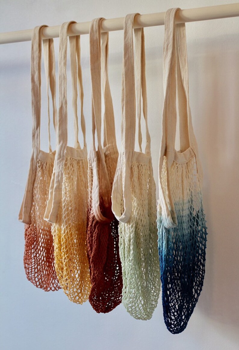 String Net Bag Bag/eco Friendly Mesh Bag/crochet Market Etsy