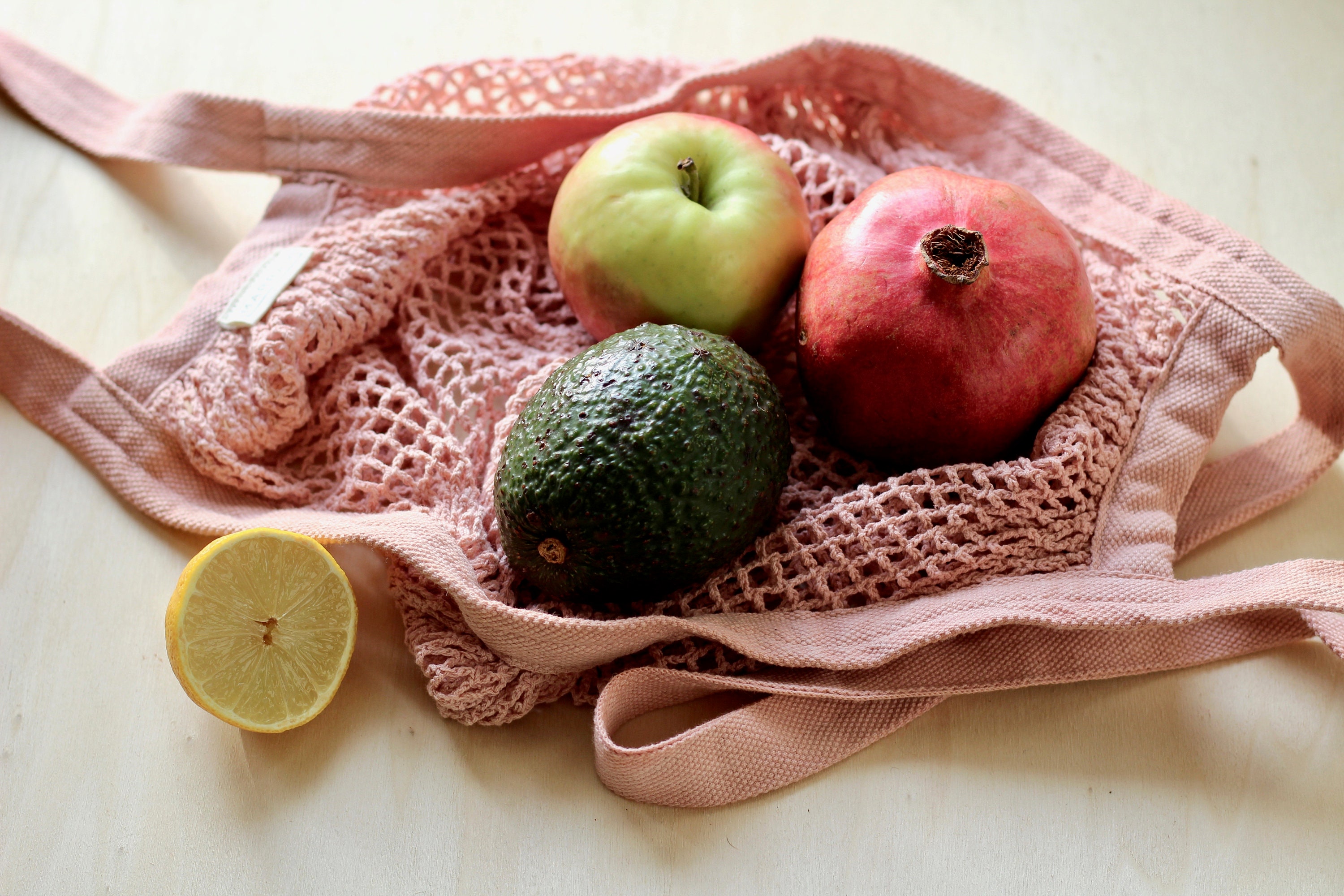 String net bag// Market Bag // Naturally Dyed Bag // Net Bag Etsy