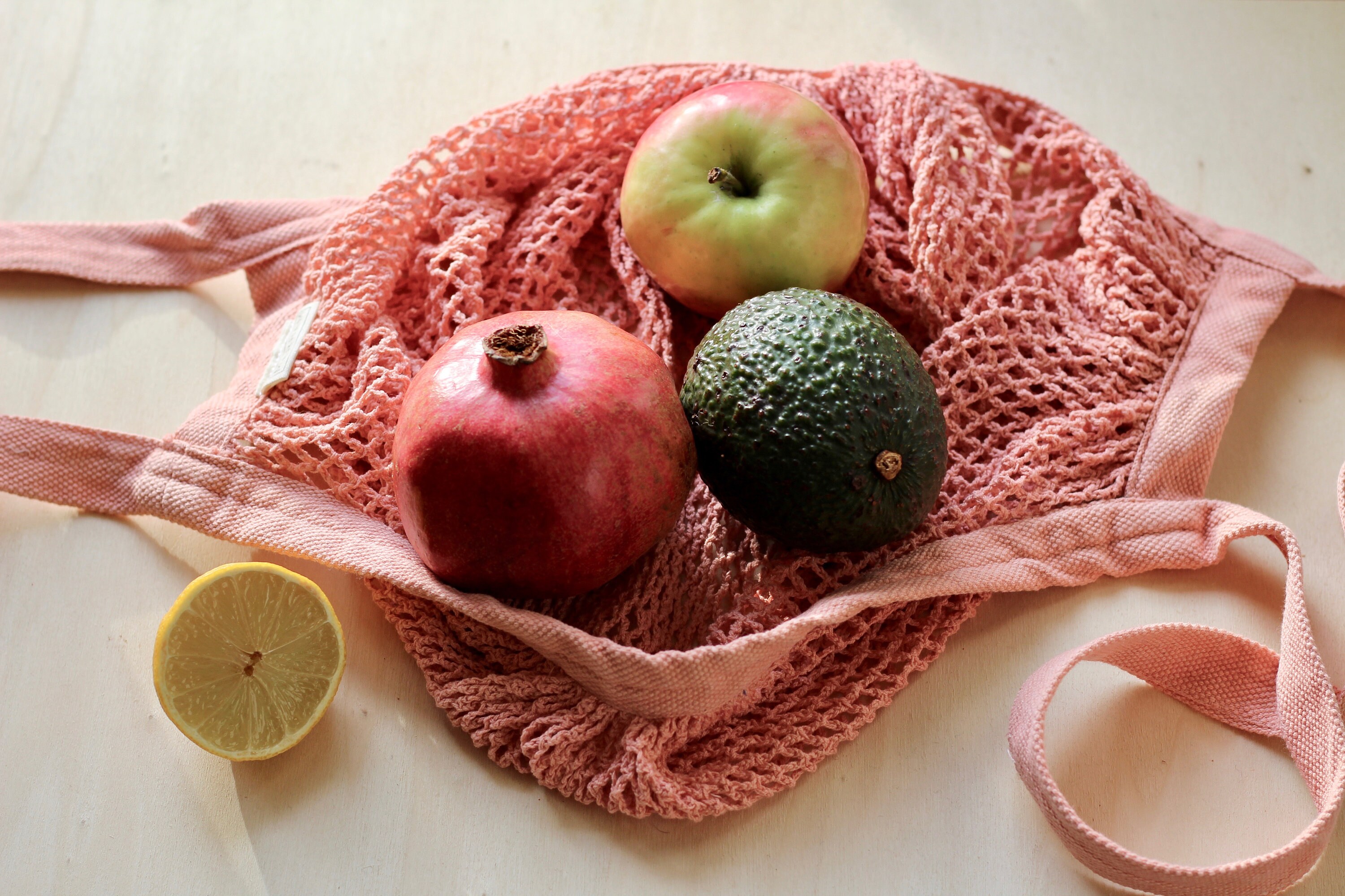 String net bag// Market Bag // Naturally Dyed Bag // Net Bag Etsy