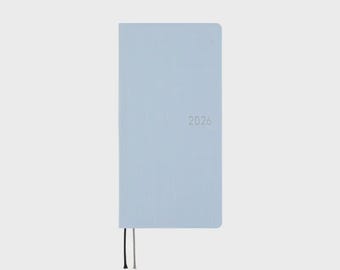 Hobonichi Techo 2026 Spring April Start - Colors: Sky Mist Weeks Hardcover Book - Japanese Edition