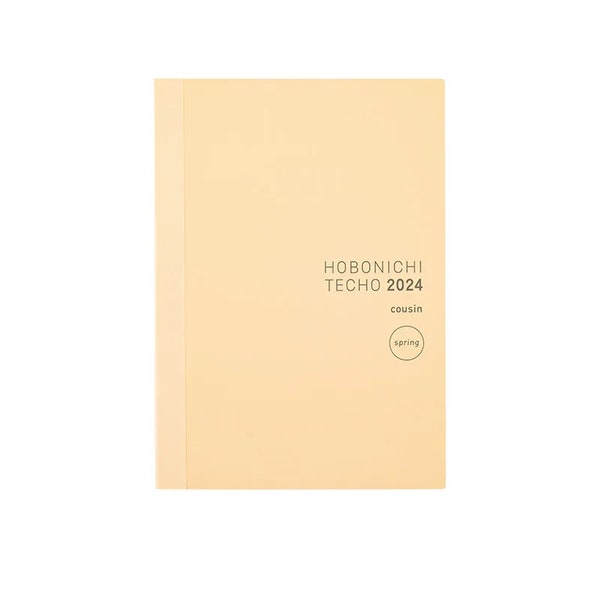 2024 April Start - Hobonichi Techo Cousin Book (April Start) A5 Size / Daily / Apr start / Mon start