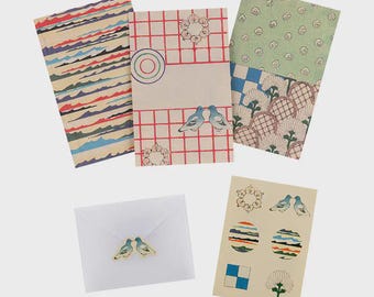 Unsodo: Bijutsukai - Mini Letter Set,  2026 Hobonichi Accessories
