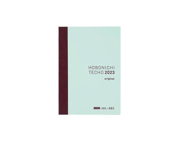 Hobonichi Techo 2023 Original Avec Book july Start A6 Size / Single 6