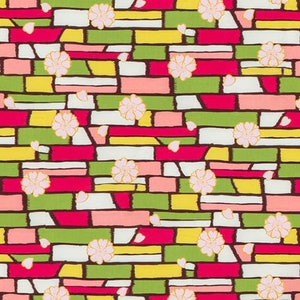 Japanese Furoshiki - Retro-Style Cherry Blossom Pattern, Wrapping Cloth, Gift Wrapping Supplies