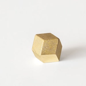 FUTAGAMI Brass Paperweight - Rhombus