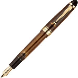 PILOT"CUSTOM 823 - Plunger Type/Transparent Brown" (nib : Fine), Gifts for Writers