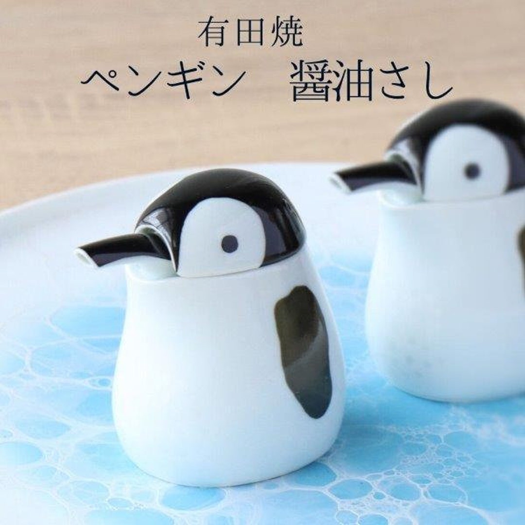[専用出品] penguin1102 Penguin-shaped Soy Sauce Pot,japanese Soy Sauce Pot. Kitchen
