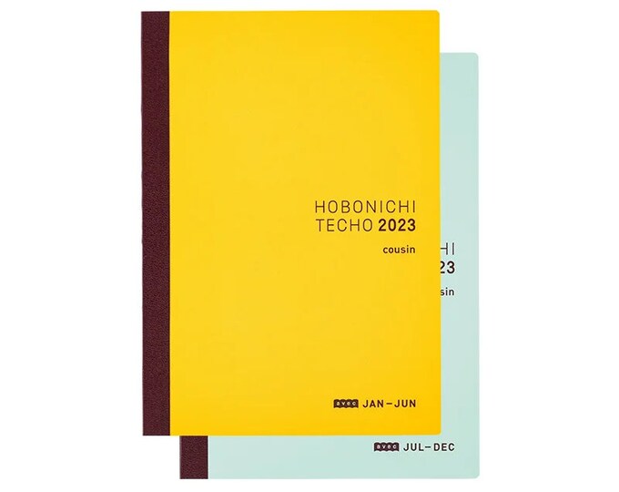Sale 2023 Hobonichi Techo Cousin Avec Books january Start A5 Size / 6