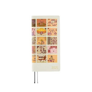 Hobonichi Techo 2025 April Start - MOTHER: Smiles & Tears Weeks Hardcover Book / Mon start - Japanese Edition -