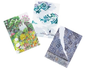 iyo okumi: Hobonichi Clear Folder Set of 3 for A6 Size (iyo okumi), 2025 Hobonichi Accessories