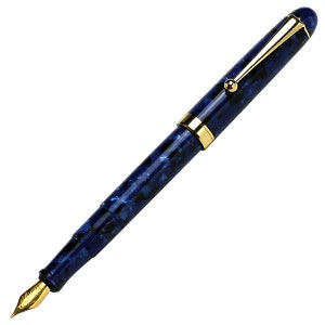 Lapis Lazuli pattern Fountain Pen- Fine Nib, Gifts for Writers