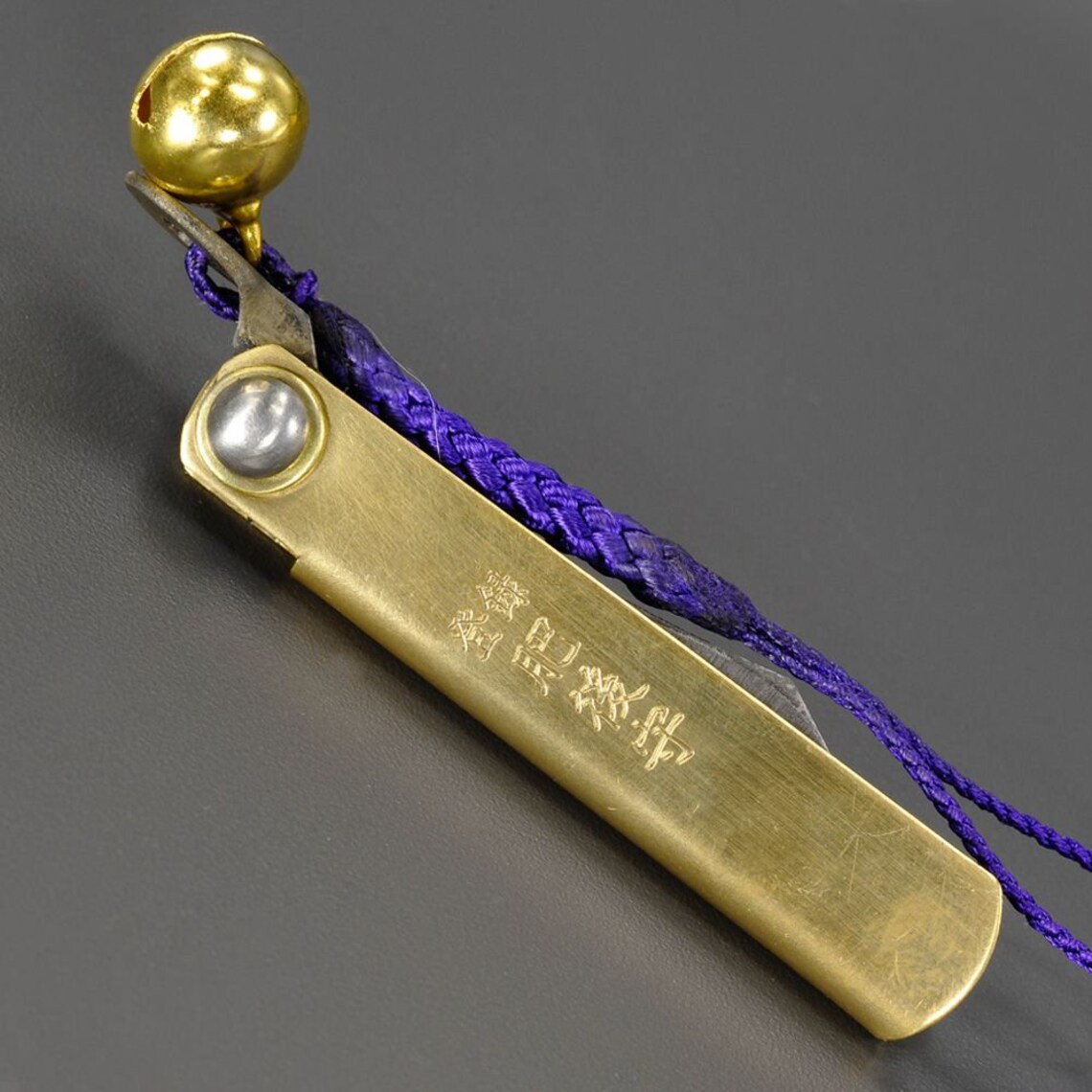 Japanese Traditional Folding Pocket Knife Mini Size With Strap Etsy