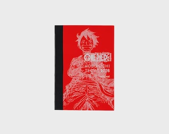 Hobonichi Techo 2026 Japanese Original Book - One Piece Edition (January Start) A6 Size / Daily / Jan start / Mon start - Japanese Edition