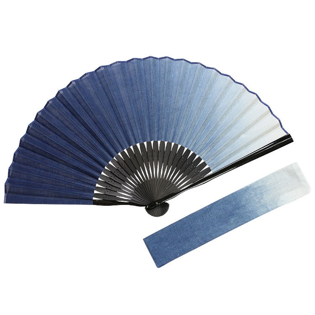 Aizome (traditional Japanese Indigo Dyeing) Kyosensu (japanese Folding