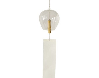 Japanese Glass Wind Bell, Wind Chime