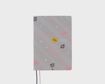 Hobonichi Techo 2026 ONE PIECE magazine: Hiriluk’s Cherry Blossoms HON  / A6 Size / Daily / Jan start / Mon start - Japanese Edition