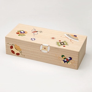 Paulownia Wood Box - Good Luck Charm, Wooden Storage Box , Glasses Case, Desk Organizer, Desk Accessories