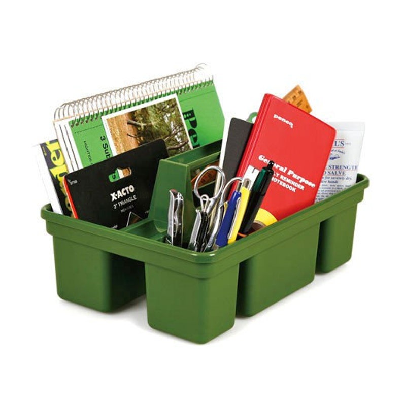 Portable Storage Caddy Desk Organizer Stationery Organizer Etsy