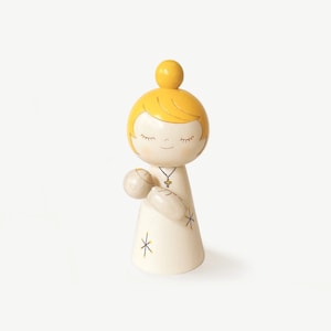Japanese Kokeshi Doll - mother and baby