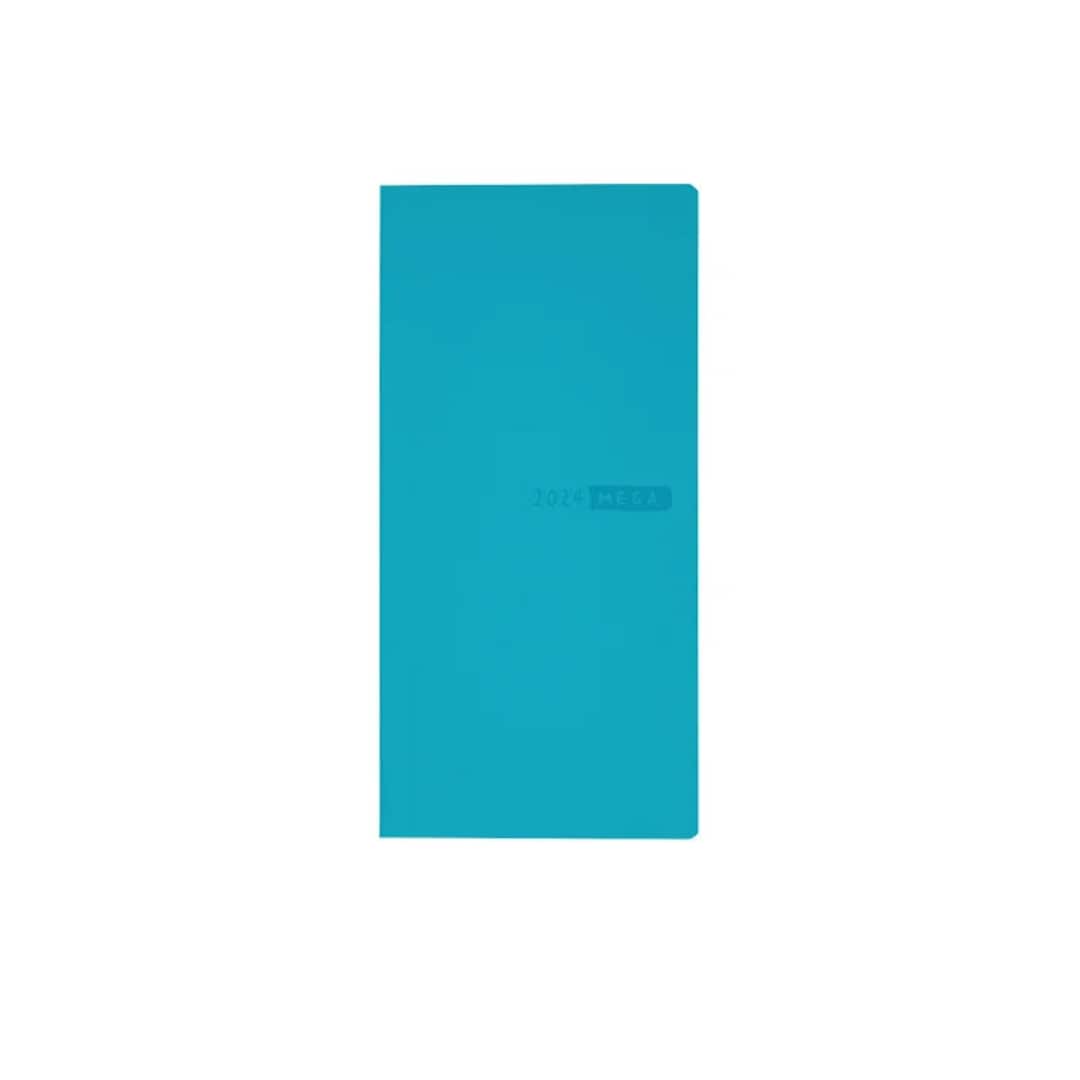 Weeks MEGA, 2024 Hobonichi Techo Sneaker Aqua Blue Weeks Softcover