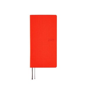 Sale! Weeks MEGA, Hobonichi Techo 2025 Colors: Chili Pepper Weeks Mega Hardcover Book / January start / Monday start - English Edition