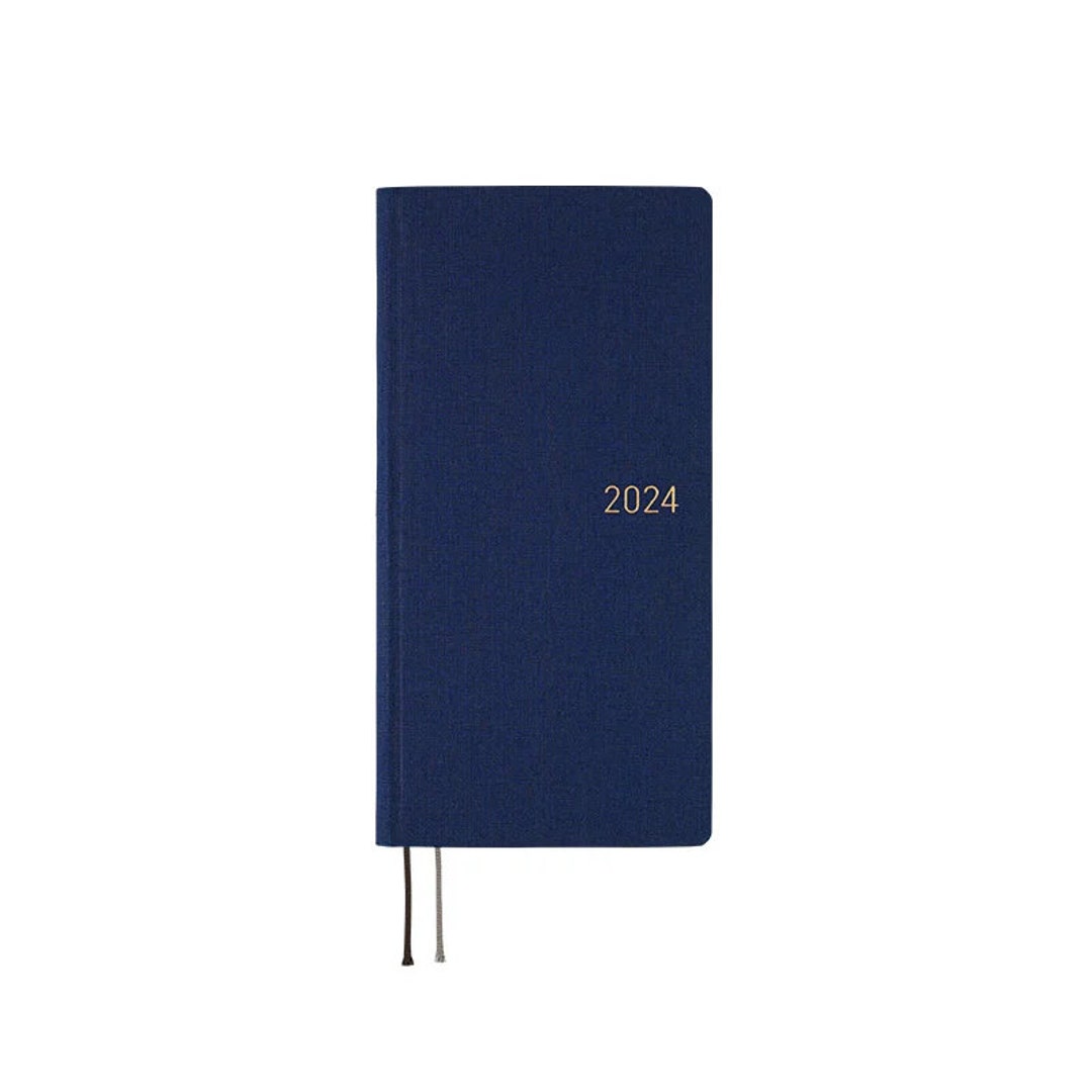 Weeks MEGA, 2024 Hobonichi Techo Colors Deep Navy Weeks Hardcover Book English Edition Etsy