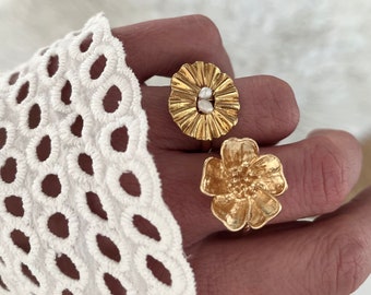 Bague fleur