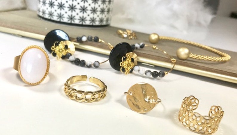 gold plated women ring