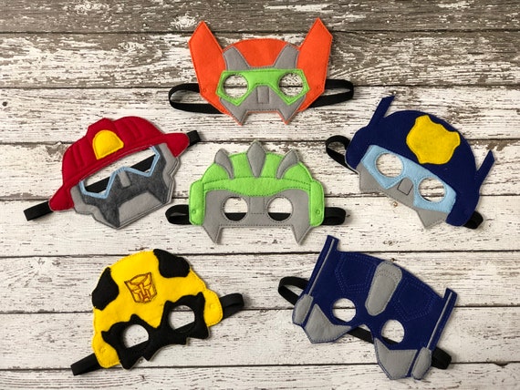 Rescue Bot Inspired masks Rescue Bots Transformer Birthday | Etsy