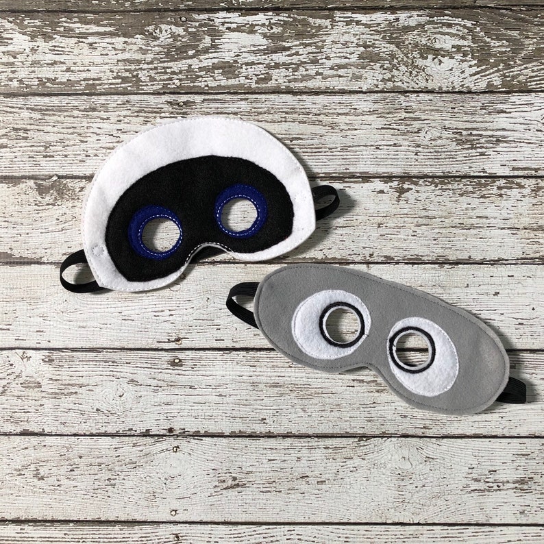 Wall E Inspired Mask Eve Mask Robot Mask Wall E Costume Eve Costume Birthday Party Favor Halloween Mask Dress up Pretend Play Cosplay