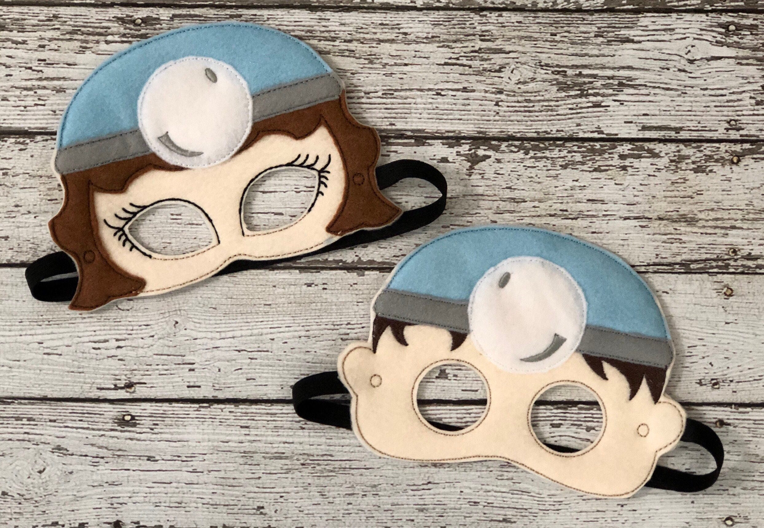 Doctor Mask Physician Mask Halloween Felt Mask Doctor Costume Etsy