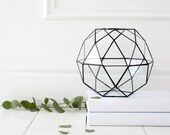 Glass Terrarium, Geometric glass box, Terrarium Pontainers, Succulents Planter, Glass Vase, Planter box Desk Accessories /M13 labor day sale