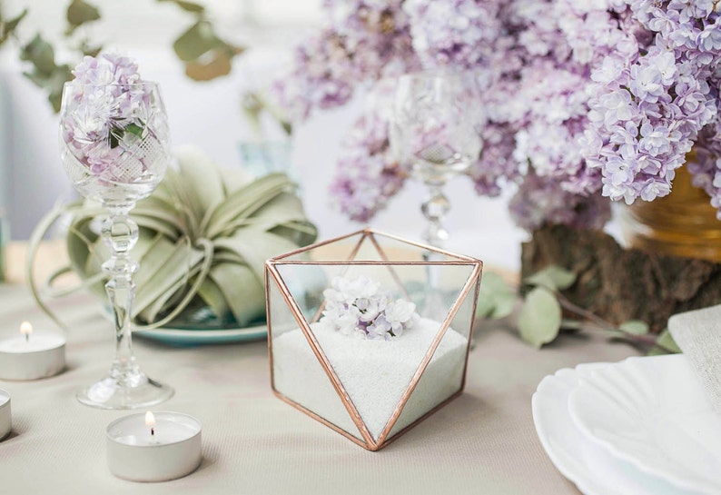 Candlestick Wedding candle holders Wedding candle favors Modern wedding decor JB11 Candle holder glass Wedding candle