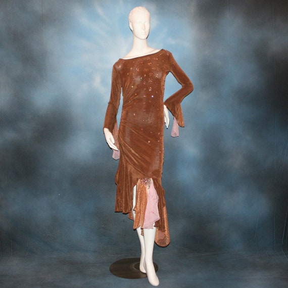 Bronze Latin-Rhythm Dress | Size 5/6-11/12