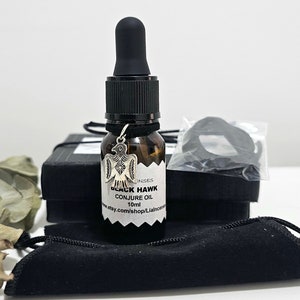 Black Hawk Conjure Oil, Respect Oil, Protection and Defense Oil, Spell Oil, Magical Oil, Anointing Oil, 10ml + OFFERS