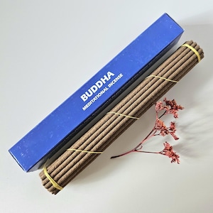 Buddha Meditational incense, meditation incense, Tibetan incense, Tibetan Buddhist formula, 30 sticks with 21.5cm, 8.46in, handmade in India